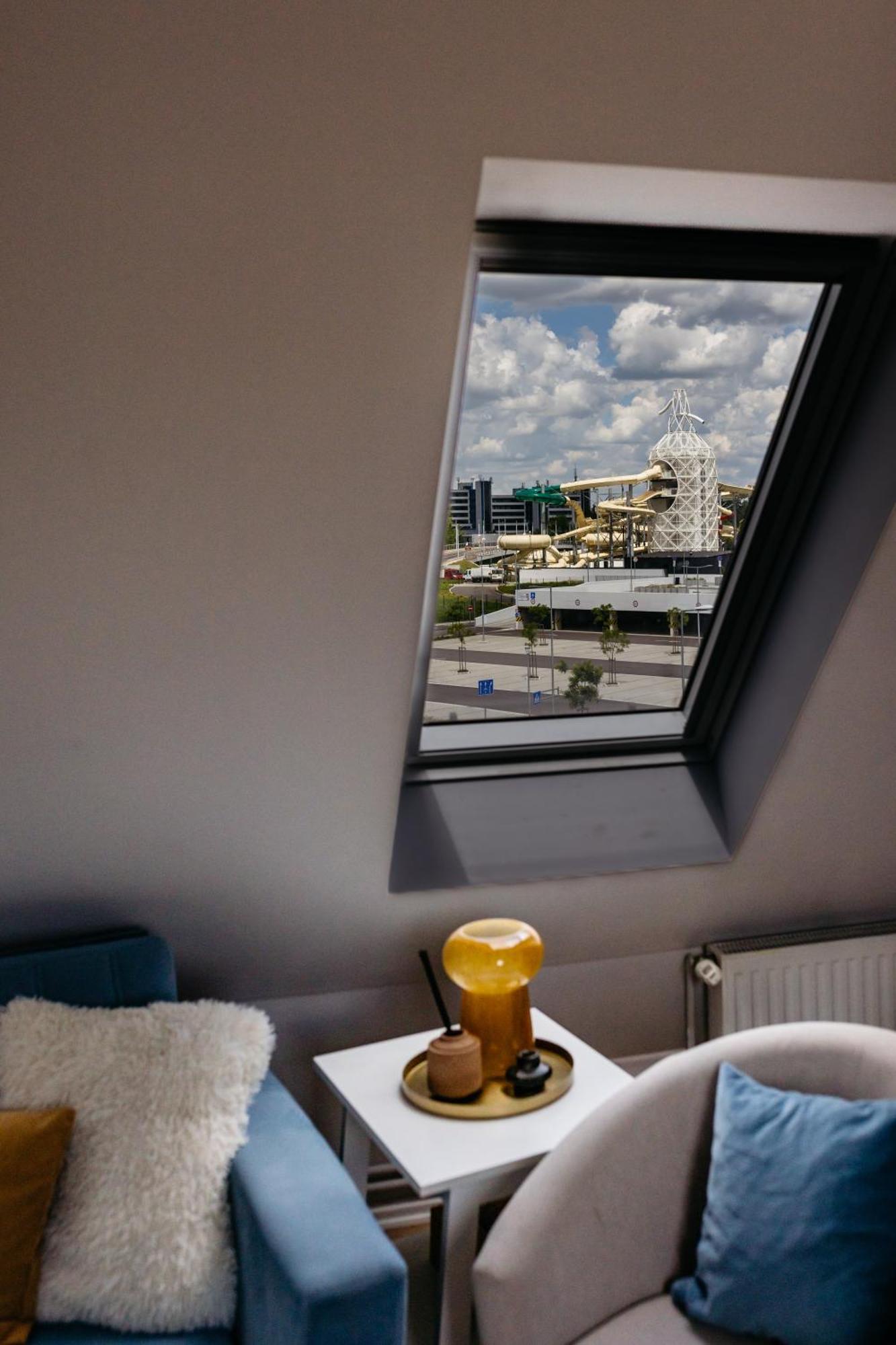 Nook With A View - Quelle Apartment Győr Exterior foto